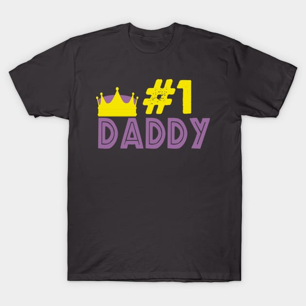 Number 1 Daddy T-Shirt by berleeev